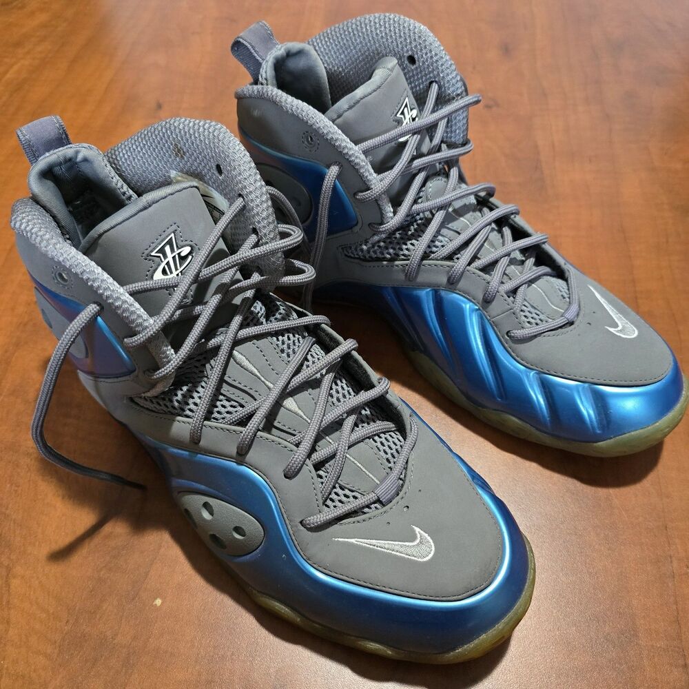 Nike 2012 Zoom Rookie Premium Blue Dynamic Penny Hardaway Sneakers US 11